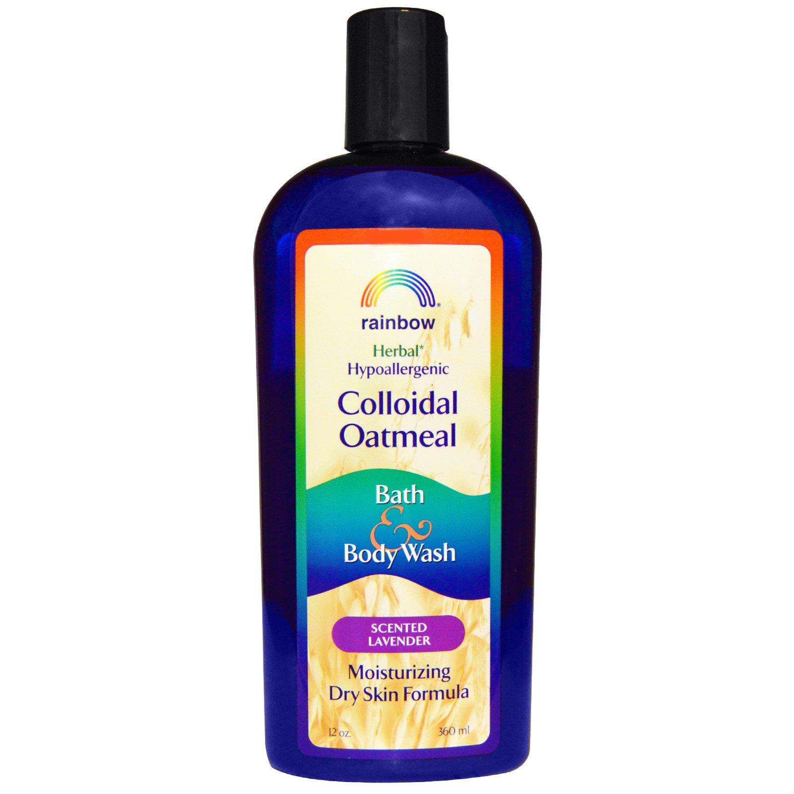 Rainbow Research, Colloidal Oatmeal Bath & Body Wash, Scented Lavender