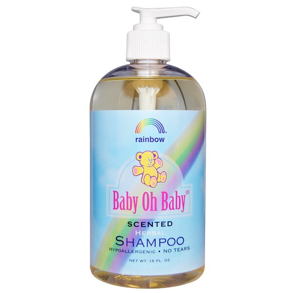 Rainbow Research‏, Baby Oh Baby, Herbal Shampoo, Scented, 16 fl oz