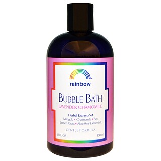 Rainbow Research, Пена для ванны с лавандой и ромашкой, нежная формула, 12 жидких унций (360 мл)