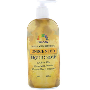 Отзывы о Рэйнбоу Ресерч, Liquid Soap, Unscented, 16 oz (480 ml)