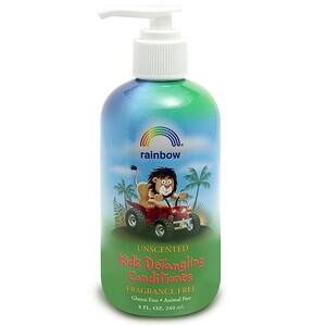 Отзывы о Рэйнбоу Ресерч, Kid's Detangling Conditioner, Fragrance Free, 8 fl oz, (240 ml)