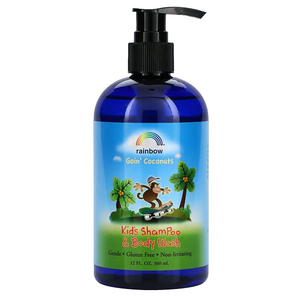 Rainbow Research, Kid's Shampoo & Body Wash, Goin' Coconuts, 12 fl oz (360 ml)