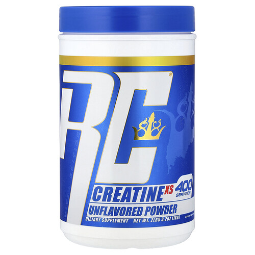 Ronnie Coleman, Vital Edition, Creatine XS™ Powder, Unflavored, 2 lbs 3.2 oz (1 kg)