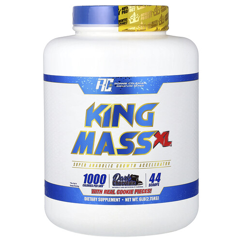 Ronnie Coleman, Signature-serien, King Mass XL, mörk choklad, 2,75 kg