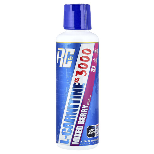 Ronnie Coleman, Vital Edition, L-Carnitine XS™ 3000, Mixed Berry, 16 fl oz (473.28 ml)