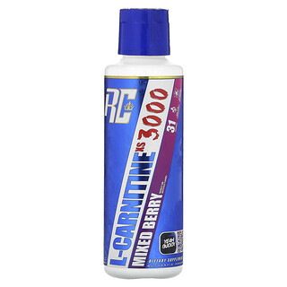 Ronnie Coleman, Vital Edition, L-карнитин XS 3000, ягодное ассорти, 473,28 мл (16 жидк. унц.)