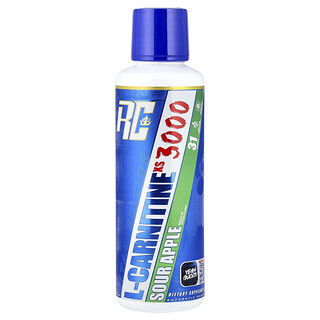 Ronnie Coleman, Vital Edition, L-Carnitine XS™ 3000, Sour Apple, 16 fl oz (473.28 ml)