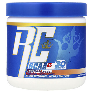 Ronnie Coleman, Vital Edition, BCAA XS, Punch tropicale, 189 g