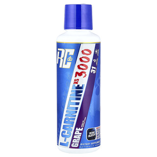 Ronnie Coleman, Vital Edition, L-Carnitine XS™ 3000, L-Carnitin XS™ 3000, Traube, 473,28 ml (16 fl. oz.)