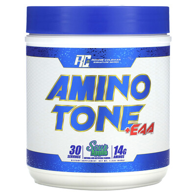 Ronnie Coleman  Signature Series  Amino Tone + EAA  Sour Apple  1.2 lb (540 g)