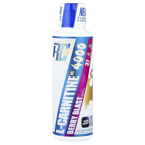 Ronnie Coleman L-Carnitine XS™ 4000, Berry Blast, 15.72 fl oz (465 ml)