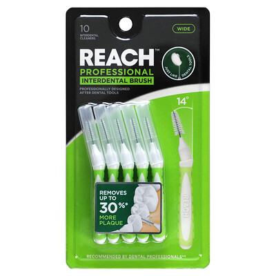 

Reach Professional Interdental Brush Wide 10 Interdental Cleaners