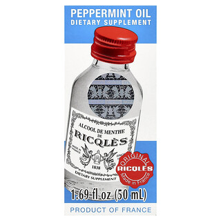 Ricqlès, 薄荷油，1.69 液量盎司（50 毫升）