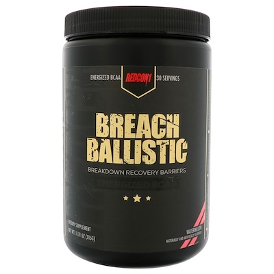 

Breach Ballistic, активирующие аминокислоты с разветвлённой цепью, арбуз, 11,11 унц. (315 г)