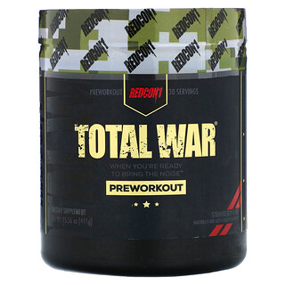 Redcon1, Total War®, przedtreningówka, truskawka z kiwi, 441 g