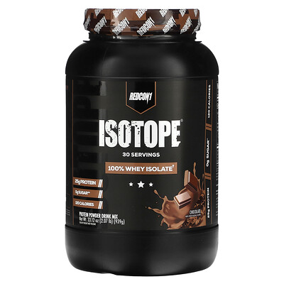 Redcon1  Isotope  Protein Powder Drink Mix  Chocolate  2.07 lbs (939 g)