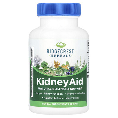 RidgeCrest Herbals KidneyAid™ 60 Caps