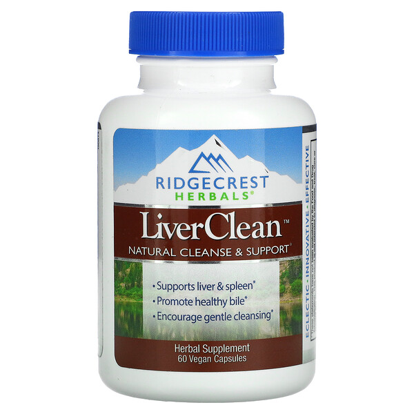 LiverClean, 60 cápsulas veganas