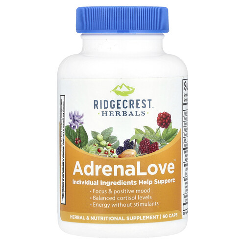Ridgecrest Herbals AdrenaLove™, 60 Capsules