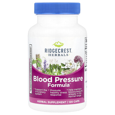 RidgeCrest Herbals  Blood Pressure Formula™  120 Caps