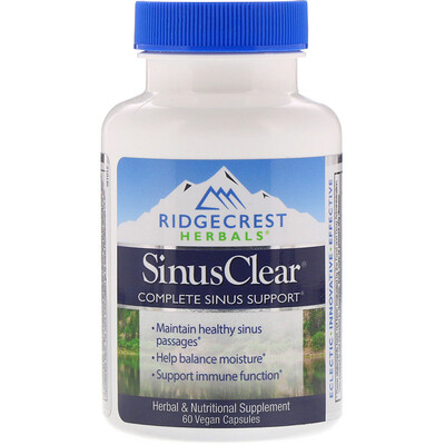

Sinus Clear, 60 растительных капсул