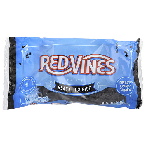 Red Vines Twists, Black Licorice, 14 oz (397 g)