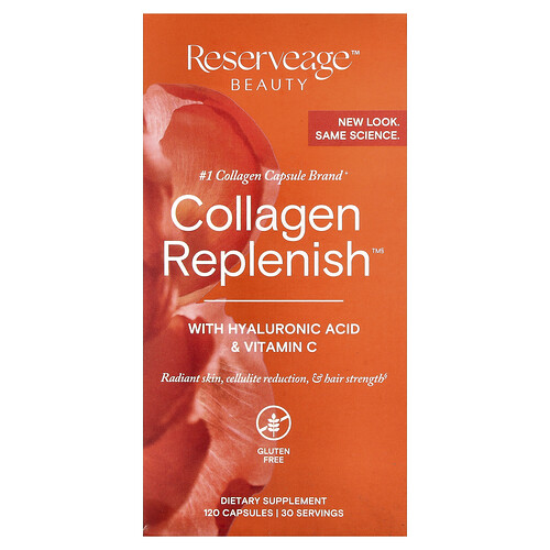 Reserveage Beauty, Collagen Replenish™, Kollagen, 120 Kapseln