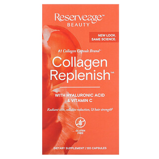 Reserveage Beauty, Suplemen Kolagen, 120 Kapsul