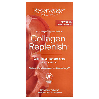 Reserveage Beauty, Collagen Replenish™, 120 Cápsulas