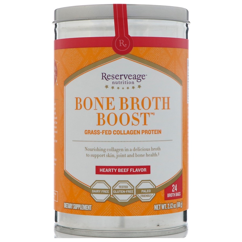 ReserveAge Nutrition, Bouillon d'os fortifiant, Proteine de collagène d