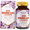 ReserveAge Nutrition, Активный убихинол CoQ10, ресвератрол, 60 капсул
