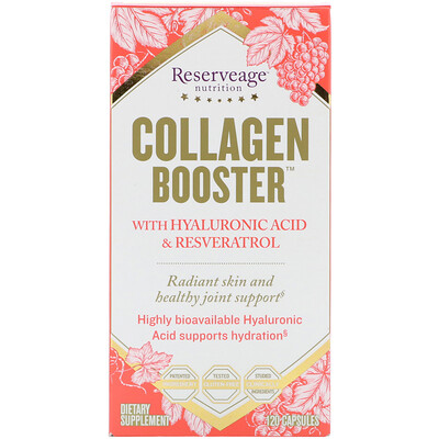 ReserveAge Nutrition Collagen Booster, 120 капсул