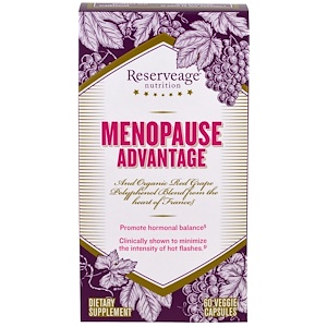 Отзывы о Резервеаге Нутритион, Menopause Advantage, 60 Veggie Capsules