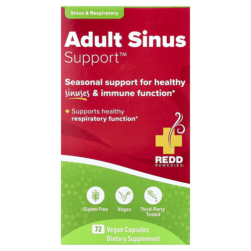 Redd Remedies Adult Sinus Support™ 72 Vegan Capsules