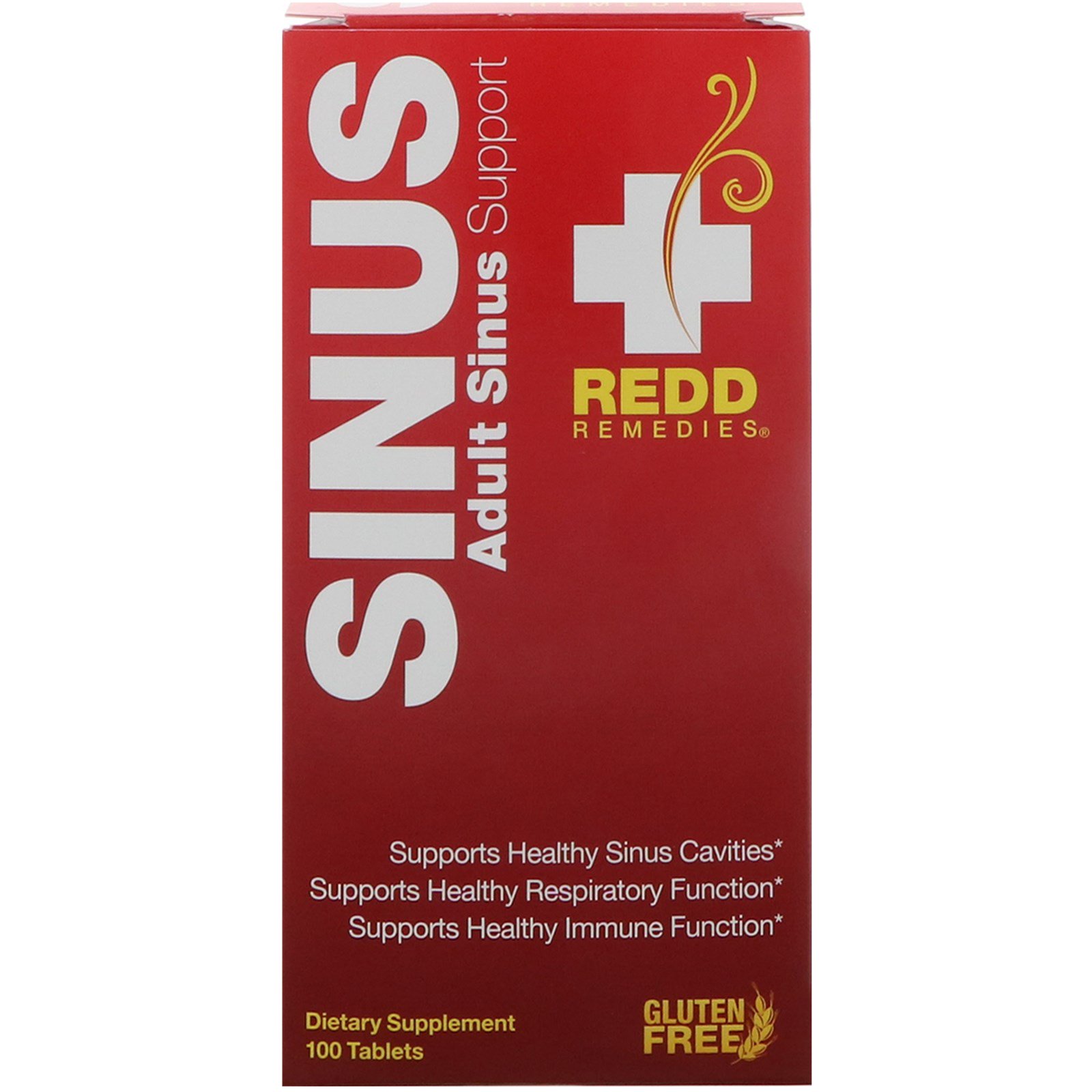 Redd Remedies, Sinus, Adult Sinus Support, 100 Tablets iHerb