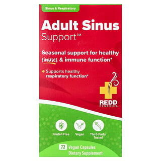 Redd Remedies, Adult Sinus Support™, 72 Vegan Capsules