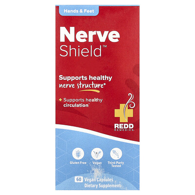 Product Image for Redd Remedies, Nerve Shield , Hands & Feet, 60 Vegan Capsules