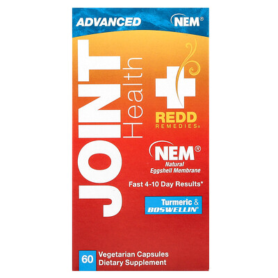 Redd Remedies  Joint Health  Advanced  60 Vegetarian Capsules