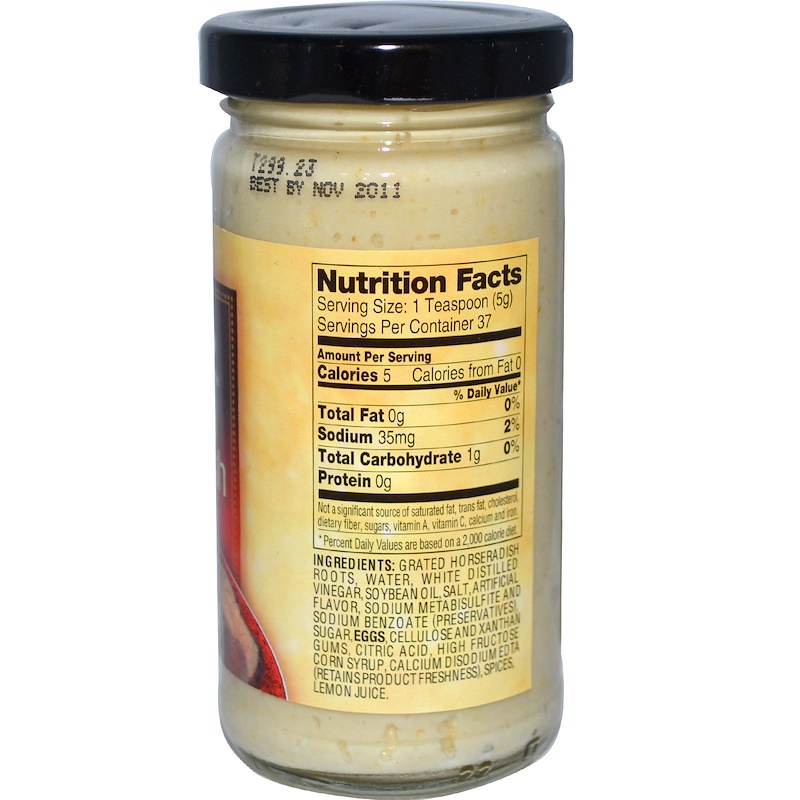 Reese, Prepared Horseradish, 6.5 oz (184 g) iHerb