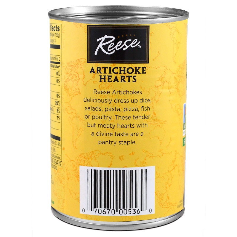 Reese, Artichoke Hearts, 57 Large Size, 14 oz (396 g) iHerb