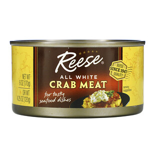 Reese, Цельное мясо белого краба, 170 г (6 унций)