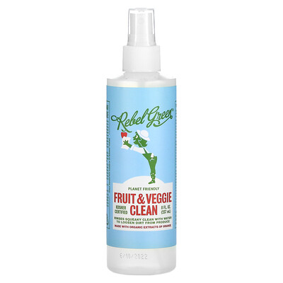 

Rebel Green Fruit & Veggie Clean 8 fl oz (237 ml)