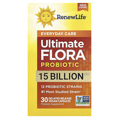 Пробіотик Ultimate Flora™, 30 веганських капсул із відстроченим вивільненням