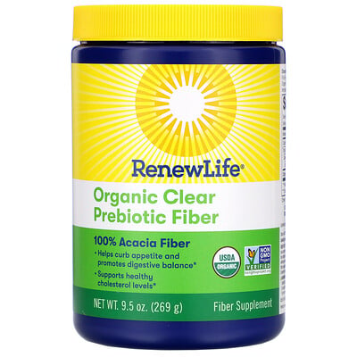 

Organic Clear Prebiotic Fiber, 9.5 oz (269 g)