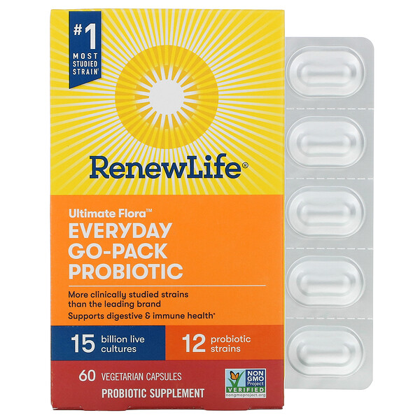 RenewLifeEverydayUltimateFloraProbiotic15BillionLiveCultures