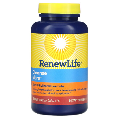 

Renew Life CleanseMore 100 Vegetarian Capsules