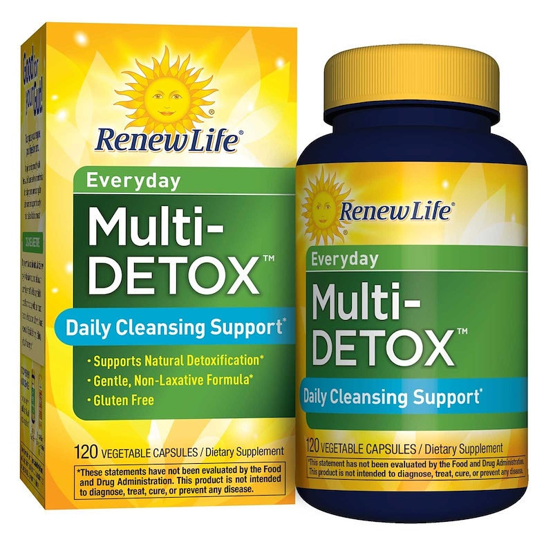 Renew Life, Everyday, MultiDetox, Daily Cleansing Support, 120