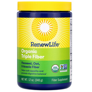 Отзывы о Ренев Лифе, Organic Triple Fiber, 12 oz (340 g)