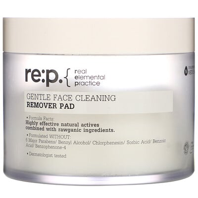 RE:P Gentle Face Cleaning, Remover Pads, 70 Pads, 60.8 fl oz (180 ml)