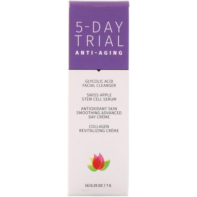 

Reviva Labs 5-Day Trial Kit, Anti-Aging, 4 Piece Kit, 0.25 oz (7 g) Each